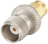 32s156-k00l5 Rosenberger Straight 50Ω RF Adapter SMA Plug to TNC Socket 10GHz