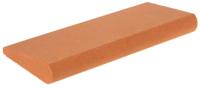 61463687175 Norton Fine Round Edge Sharpening Stone, 114mm x 44mm x 13mm