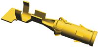 929974-8 TE Connectivity Female Crimp Circular Connector Contact, Wire Size 20 → 17 AWG