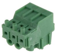 1984028 Phoenix Contact, 3.5mm Pitch, PT 1.5/ 3-PVH-3.5, 3 Way, Pluggable Terminal Block, Plug, Cable Mount, Screw Termination,