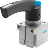 vher-p-h-b43c-g18 Festo Rod Lever 4/3 closed Pneumatic Manual Control Valve VHER Series, G 1/8, 1/8, 3488208