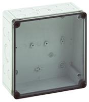 13008701 Spelsberg TK PC Series Grey Polycarbonate Enclosure, IP66, Transparent Lid, 182 x 180 x 90mm