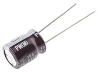 upw1j101mpd Nichicon 100μF Aluminium Electrolytic Capacitor 63V dc, Radial, Through Hole - UPW1J101MPD