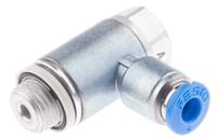 grla-18-qs-4-d Festo GRLA Series Tube Exhaust Valve, 4mm Tube Inlet Port x G 1/8 Outlet Port, 193143