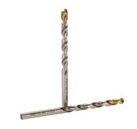 a00250 Dormer A002 Series HSS-TiN Twist Drill Bit, 5mm Diameter, 86 mm Overall