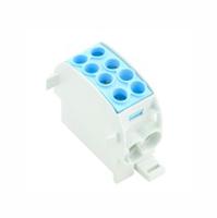 1561640000 Weidmuller Distribution Block, 2 Way, 25 mm², 35 mm², 202A, 1 kV ac/dc, 600 V, Blue