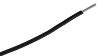 3079-bk005 Alpha Wire Hook-up Wire PVC Series Black 2.1 mm² Hook Up Wire, 14 AWG, 41/0.25 mm, 30m, PVC Insulation, 3079 BK005