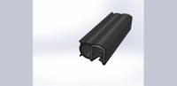 619-1562 RS PRO Black EPDM  Edging Strip, 20m
