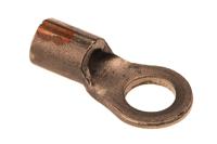 321885 TE Connectivity, STRATO-THERM Uninsulated Ring Terminal, M3 Stud Size, 0.26mm² to 1.65mm² Wire Size