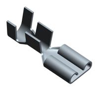 62428-2 TE Connectivity FASTON .250 Uninsulated Female Spade Connector, Receptacle, 7.62 x 0.46mm Tab Size, 3mm² to 6mm²