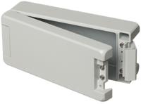 00114125 Bopla Bocube Alu Series Light Grey Aluminium Enclosure, IP66, IP68, IP69, IK07, IK08, Light Grey Lid, 199 x 86 x 60mm