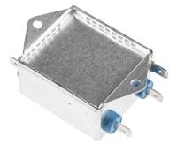 b84111a0000b110 EPCOS B84111A Series 10A 250 V ac 60Hz Flange Mount RFI Filter, with Tab Terminals, Single Phase