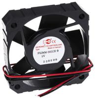 f62mm-005gk-9 Micronel F62MM-9 Series Axial Fan, 5 V dc, DC Operation, 22m³/h, 1.9W, 200mA Max, 62 x 62 x 15mm
