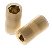 653-9475 RS PRO Standoff, M4 x M4 Thread, 16mm Body, Nylon 66, Female/Female