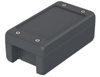 00163124 Bopla Bocube Alu Series Graphite Grey Aluminium General Purpose Enclosure, IP66, IP68, IP69, IK09, Graphite Grey Lid,