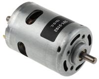 321-3192 RS PRO Brushed DC Motor, 80.16 W, 12 V dc, 92.13 mNm, 8311 rpm, 6.35mm Shaft Diameter