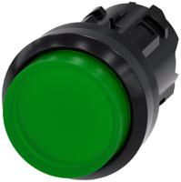 3su1001-0bb40-0aa0 Siemens SIRIUS ACT 3SU10 Series Green Momentary Push Button Head, 22mm Cutout, IP66, IP67, IP69K