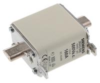 3na3836 Siemens 160A 00 NH Centred Tag Fuse, gG, 500V ac