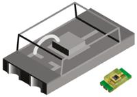 temt6000x01 TEMT6000X01 Vishay, ±60 ° Visible Light Phototransistor, Surface Mount 3-Pin 1206 package