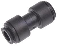 pm0408e John Guest PM Series Straight Tube-to-Tube Adaptor, Push In 8 mm to Push In 8 mm, Tube-to-Tube Connection Style