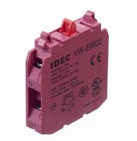 yw-ew02 Idec CW Series Series Contact Block, 2NC