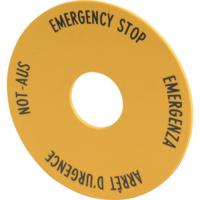 78639646-m22-pvtm22-am22-xak1 Eaton RMQ Titan M22 Series Turn to Release Emergency Stop Push Button, 22mm Cutout, IP69K