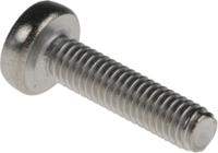 190-456 RS PRO Pozi M3 Pan A4 316 Stainless Steel Machine Screws DIN 7985 x 12.0mm