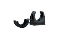 166-25707-pacc10-pa66-bk HellermannTyton, Cable Clip, 10mm Nominal Size, M5, Polyamide 6.6 (PA66), Black