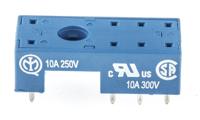 95152sma Finder 95 250V ac PCB Mount Relay Socket, for use with 40.52, 40.61, 41.52, 41.61, 41.81, 44.52, 44.62, 40.51 Series