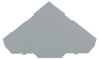 280-319 WAGO 280 Series End And Intermediate Plate for Use with Triple Deck Terminal Blocks