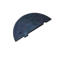 204-1761 RS PRO Rubber Speed Bump End Cap, 300 mm x 600mm x 20 mm, 30km/h Speed Limit