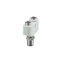 ebf012 ifm electronic Side Entry, Top Entry 1 Pole M12 Plug to 2 Pole M8 Socket Adapter