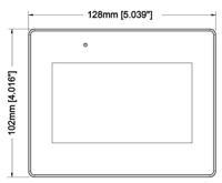 88970555 Crouzet em4, Millenium 3 Touch Screen HMI - 4.3 in, TFT LCD Display, 480 x 272