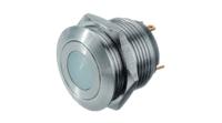 av09c7l3d2403 APEM AV Series Push Button, Panel Mount, Green LED, 24V dc