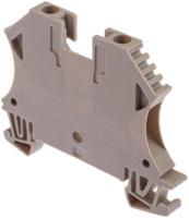 1020100000 Weidmuller  WDU Series Beige, 4mm², Single-Level, Screw Termination, ATEX