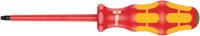 05006176001 Wera Torx Insulated Screwdriver, T25 Tip, 100 mm Blade, VDE/1000V, 205 mm Overall