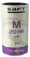 m20-hr Saft 3V Lithium Manganese Dioxide D Battery