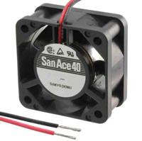 109p0424h7d01 Sanyo Denki 109P Series Axial Fan, 24 V dc, DC Operation, 7.1cfm, 720mW, 60mA Max, 40 x 40 x 15mm