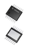 tld23313epxuma1 Infineon TLD23313EPXUMA1 LED Driver IC, 40 V 80 mA 14-Pin SSOP-14