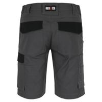 22mbm2101an-40 Herock 22MBM2101 Black, Grey Cotton, Elastane Work shorts, 40in
