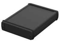 84826100hmt1-abph-820-0100 Bopla Alubos (Set) Series Black Aluminium General Purpose Enclosure, IP65, Black Lid, 82 x 22 x 100mm