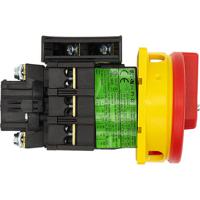 072567-p1-32easvbhi11 Eaton 3 Pole Flush Mount Isolator Switch - 32A Maximum Current, 15kW Power Rating, IP65 (Front)