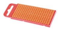 561-01633-wic1-3-pa66-og HellermannTyton WIC1 Snap On Cable Markers, Orange, Pre-printed "3", 2 → 2.8mm Cable, 561-01633 WIC1-3-PA66-OG