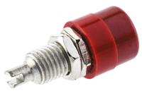 930176101 Hirschmann Test & Measurement Red Female Banana Socket, 4 mm Connector, Solder Termination, 32A, 30 V ac, 60V dc, Tin