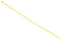 233-310 RS PRO Cable Tie, 203mm x 2.5 mm, Yellow Nylon, Pk-100