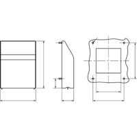 nsycap125lxf Schneider Electric ClimaSys Series Cover with Filter, 240mm H, 60mm D, 180mm W, For Use With ClimaSys CA