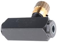 390-7869 RS PRO Inline Mounting Hydraulic Flow Control Valve, G 3/8, 25L/min