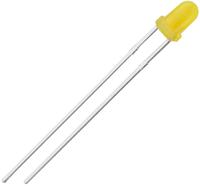 151031ys06000 Wurth Elektronik2.4 V Yellow LED 3mm Through Hole, WL-TMRC 151031YS06000