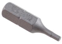 eh102 Facom Hexagon Screwdriver Bit, 2 mm Tip, 1/4 in Drive