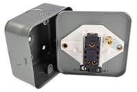 255-4747 RS PRO White Rocker Switch, 2 Way, 1 Gang